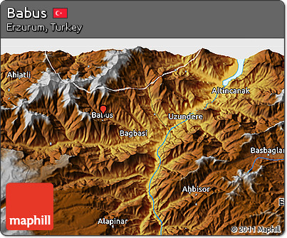 Physical 3D Map of Babus