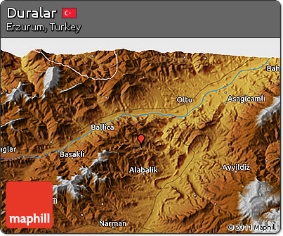 Physical 3D Map of Duralar