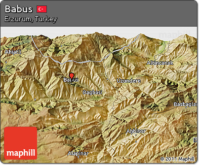 Satellite 3D Map of Babus