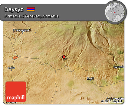 Satellite 3D Map of Baysyz