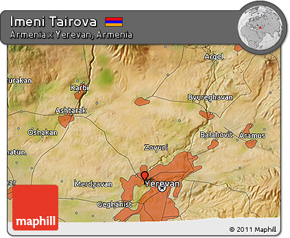 Satellite 3D Map of Imeni Tairova