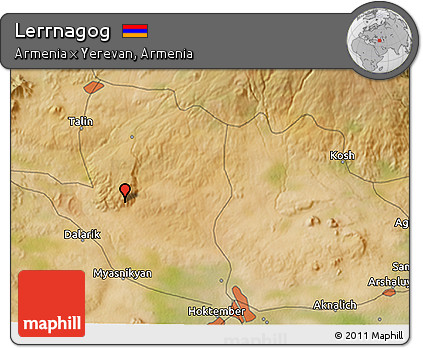 Satellite 3D Map of Lerrnagog
