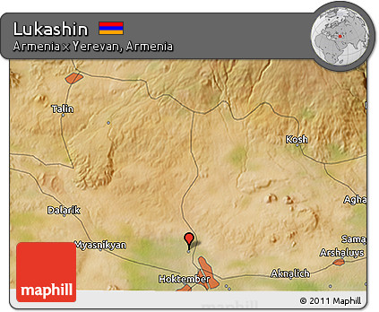 Satellite 3D Map of Lukashin