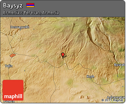 Satellite 3D Map of Baysyz