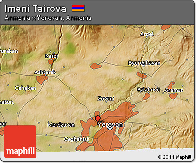 Satellite 3D Map of Imeni Tairova