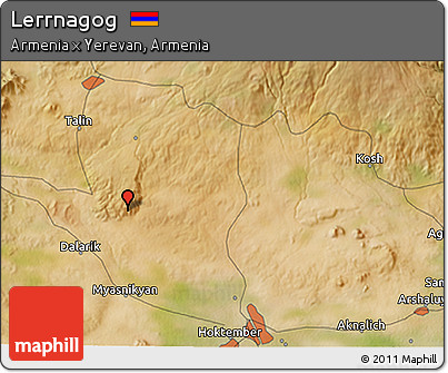 Satellite 3D Map of Lerrnagog