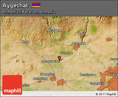 Satellite 3D Map of Aygeshat
