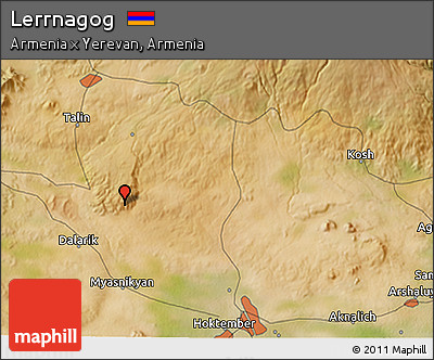 Satellite 3D Map of Lerrnagog