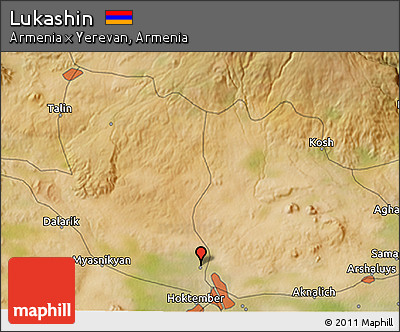 Satellite 3D Map of Lukashin
