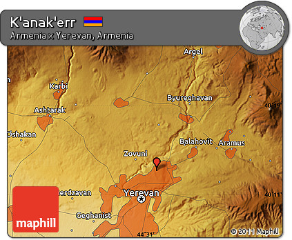 Physical Map of K'anak'err