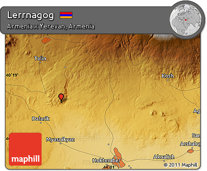 Physical Map of Lerrnagog