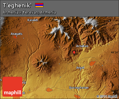 Physical Map of T'eghenik'