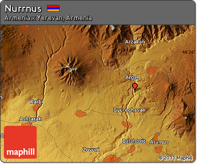 Physical Map of Nurrnus