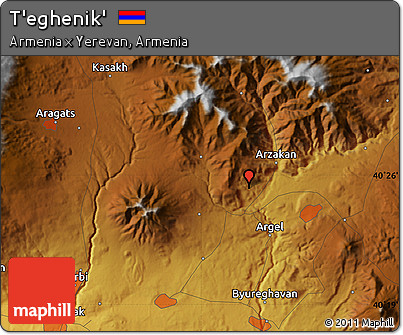 Physical Map of T'eghenik'