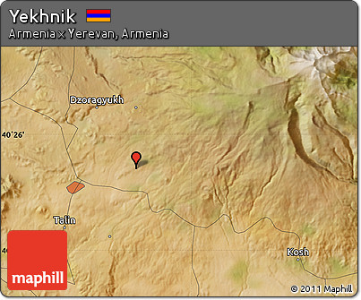 Satellite Map of Yekhnik