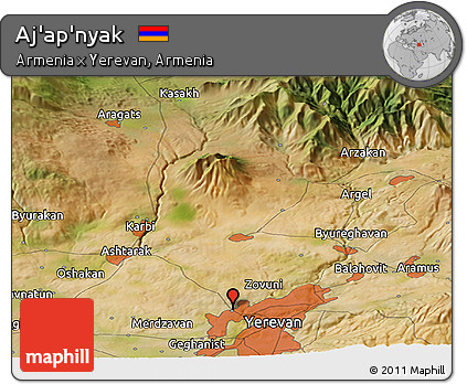 Satellite Panoramic Map of Aj'ap'nyak