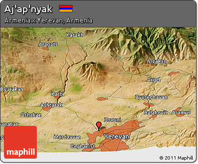 Satellite Panoramic Map of Aj'ap'nyak