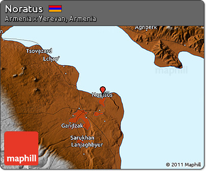 Physical 3D Map of Noratus