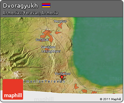 Satellite 3D Map of Dvoragyukh