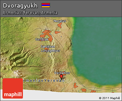Satellite 3D Map of Dvoragyukh