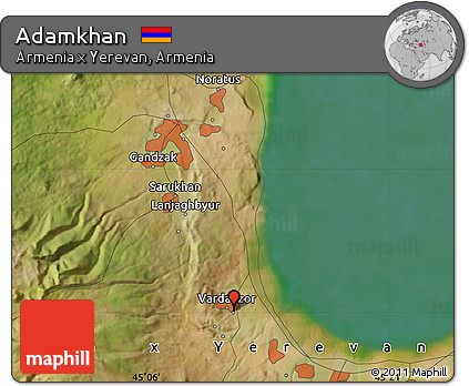 Satellite Map of Adamkhan