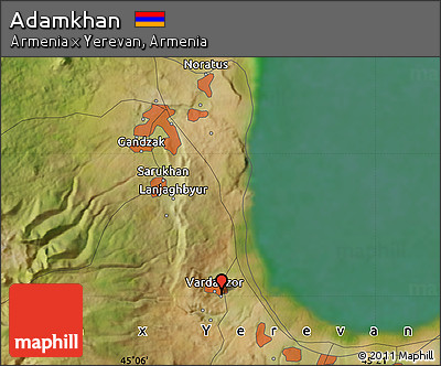 Satellite Map of Adamkhan