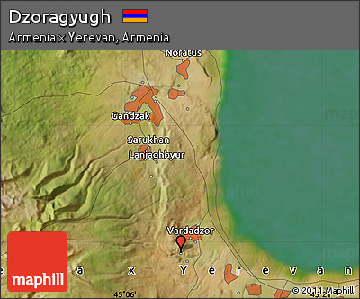 Satellite Map of Dzoragyugh