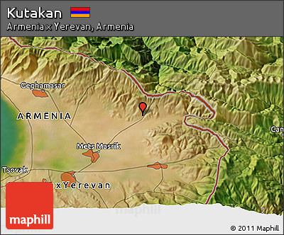 Satellite 3D Map of Kutakan