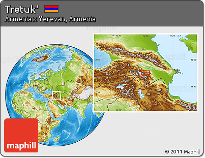Physical Location Map of Tretuk'