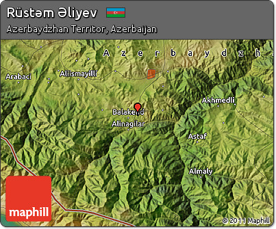 Satellite Map of Rüstǝm Əliyev