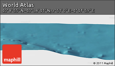 Satellite Panoramic Map of the Area around 40° 23' 48" N, 4° 19' 30" E