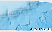 Physical 3D Map of the area around 40° 23' 48" N, 67° 4' 29" W