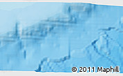 Political 3D Map of the area around 40° 23' 48" N, 67° 4' 29" W