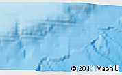 Shaded Relief 3D Map of the area around 40° 23' 48" N, 67° 4' 29" W