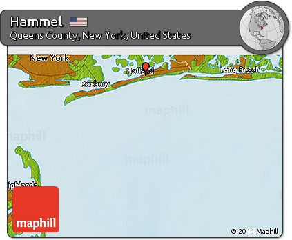 Physical 3D Map of Hammel