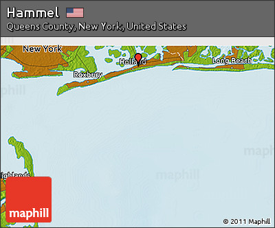 Physical 3D Map of Hammel
