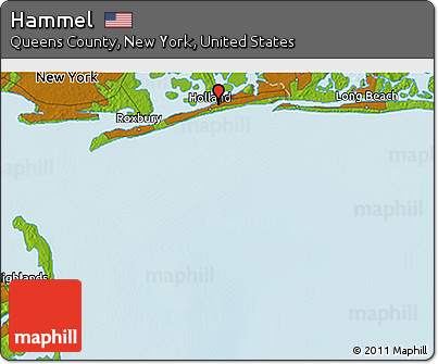 Physical 3D Map of Hammel