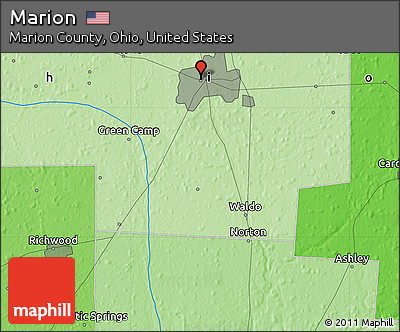 Political Map of Marion