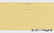 Physical 3D Map of the area around 40° 23' 48" N, 89° 19' 29" E