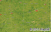Satellite Map of Wayland