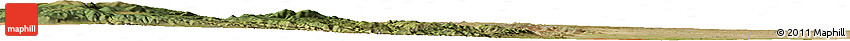 Satellite Horizon Map of the Area around 40° 50' 23" N, 105° 19' 29" W