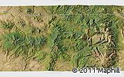 Satellite 3D Map of the area around 40° 50' 23" N, 107° 1' 30" W