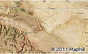 Satellite Map of the area around 40° 50' 23" N, 108° 43' 29" W