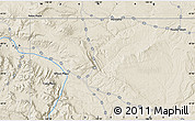 Shaded Relief Map of the area around 40° 50' 23" N, 108° 43' 29" W