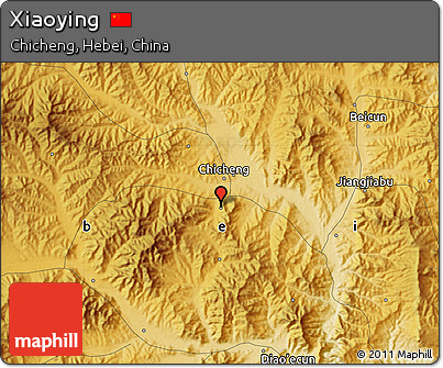 Physical Map of Xiaoying