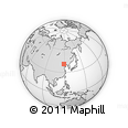 Outline Map of the Area around 40° 50' 23" N, 119° 4' 29" E, rectangular outline