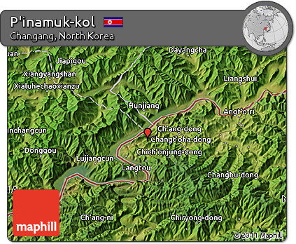 Satellite 3D Map of P'inamuk-kol