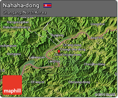 Satellite 3D Map of Nahaha-dong