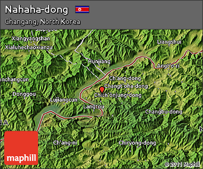 Satellite 3D Map of Nahaha-dong