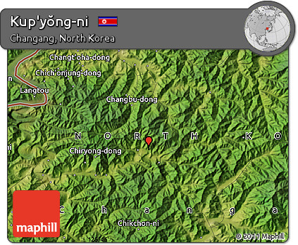 Satellite Map of Kup'yŏng-ni